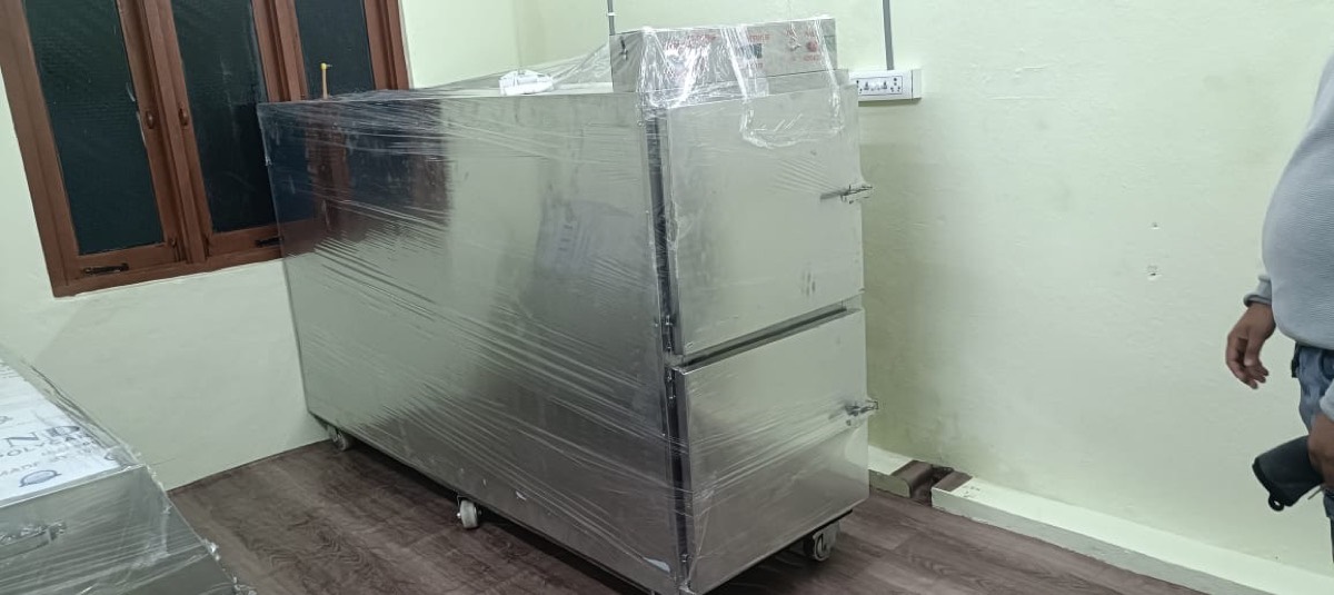 Private mortuary cold storage chamber in Hyderabad